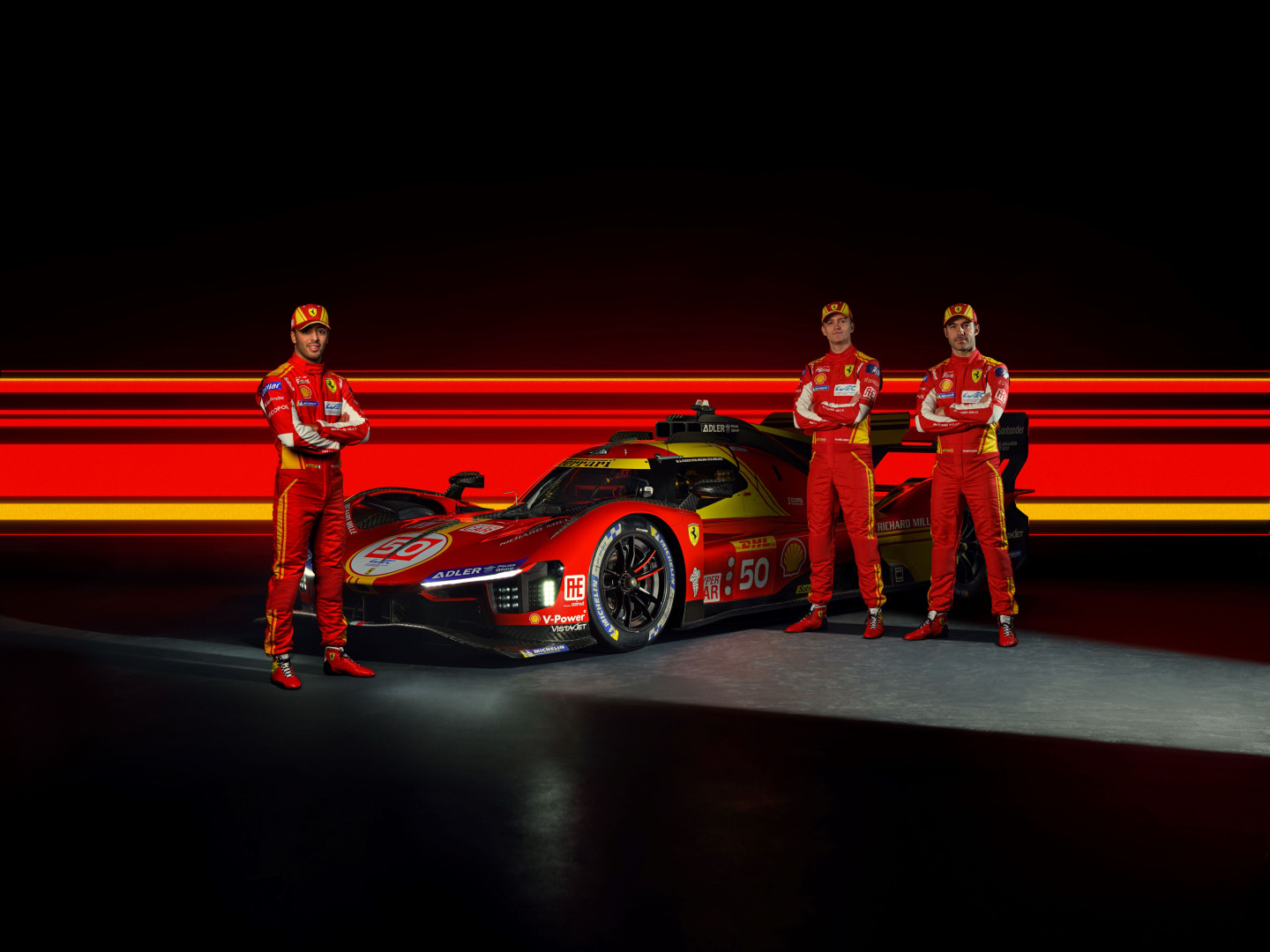 SMALL_Ferrari unveils the 499P number 50 and 51 2024 livery_03